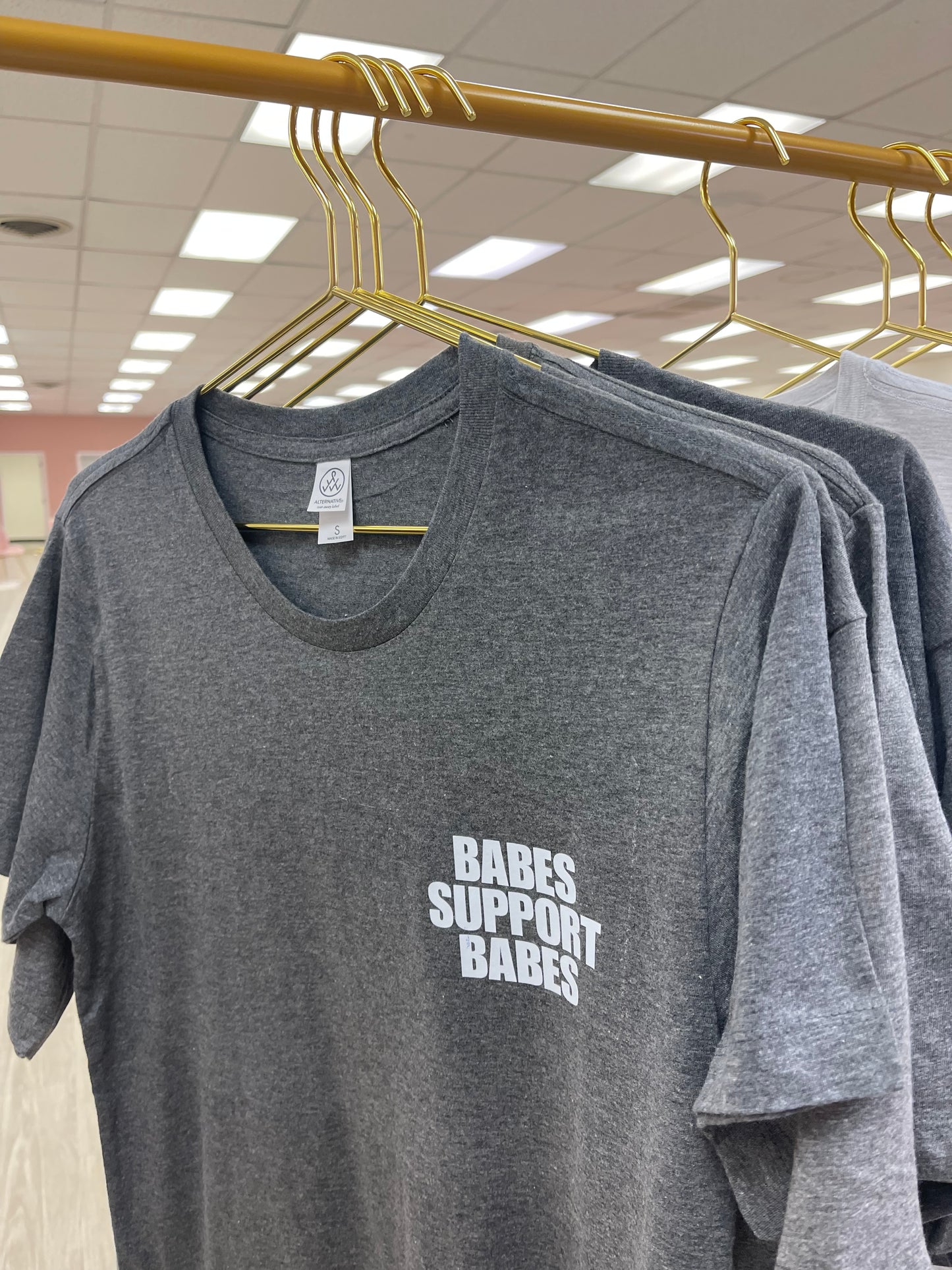 Dark Grey Babes Support Babes