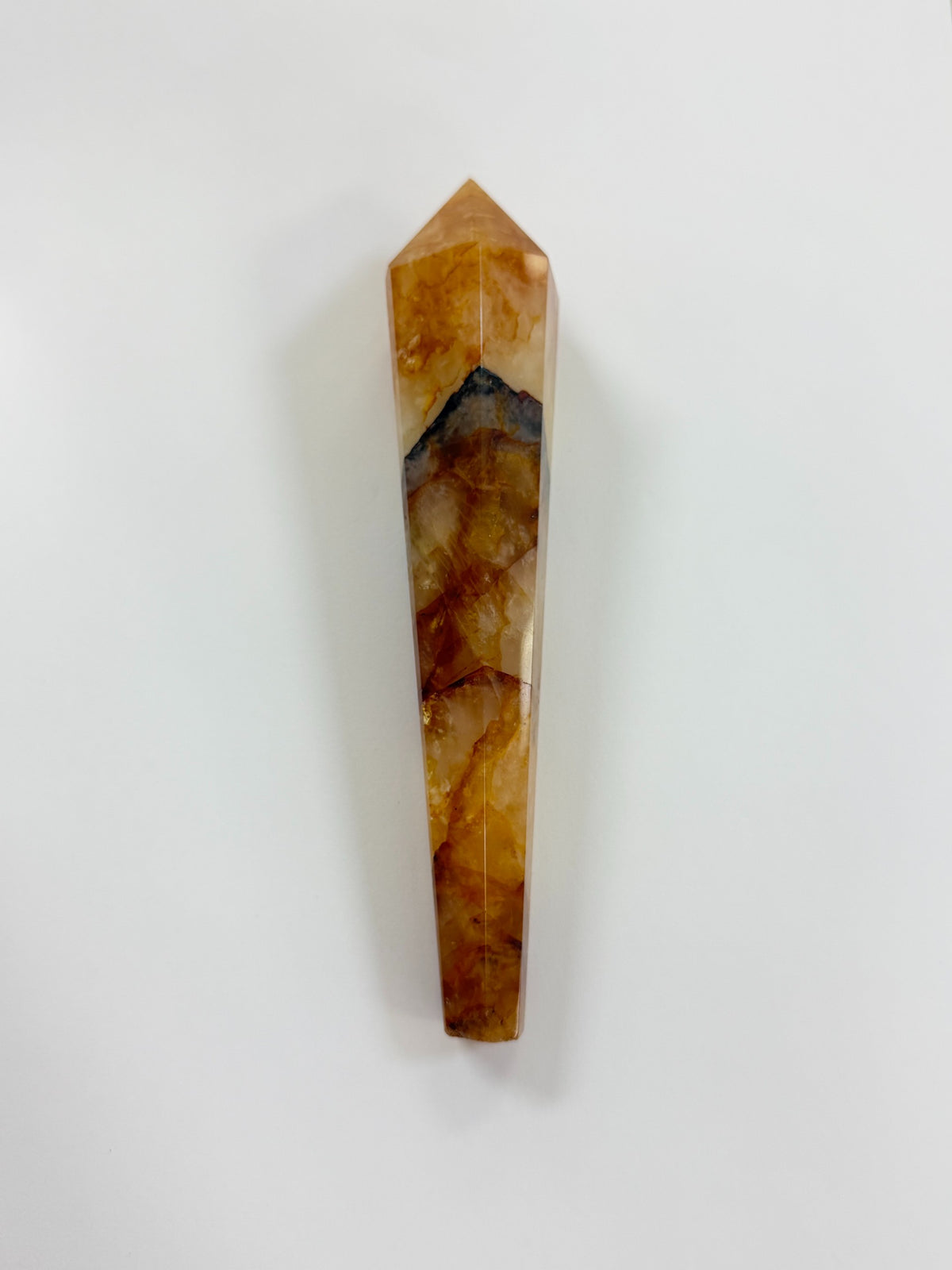 Golden Healer Quartz Crystal Wand
