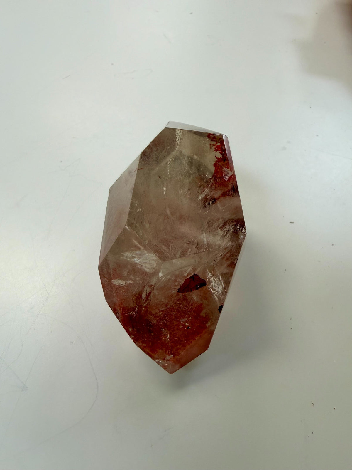 Josh's Red Garden Quartz Clear Quartz Freeform