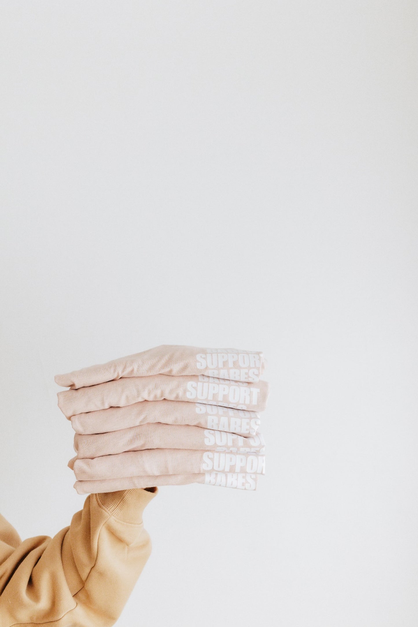Pink Babes Support Babes Tee