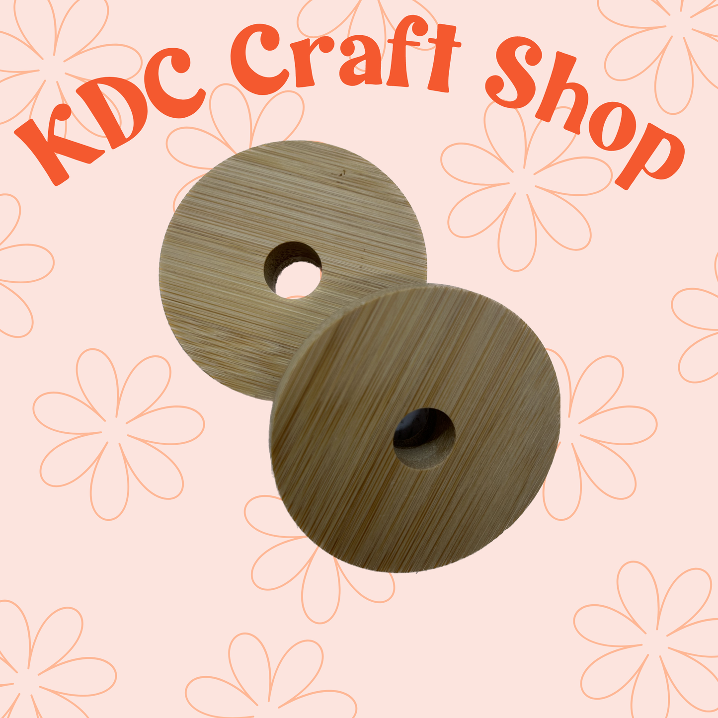 Bamboo Lid for Can Glass