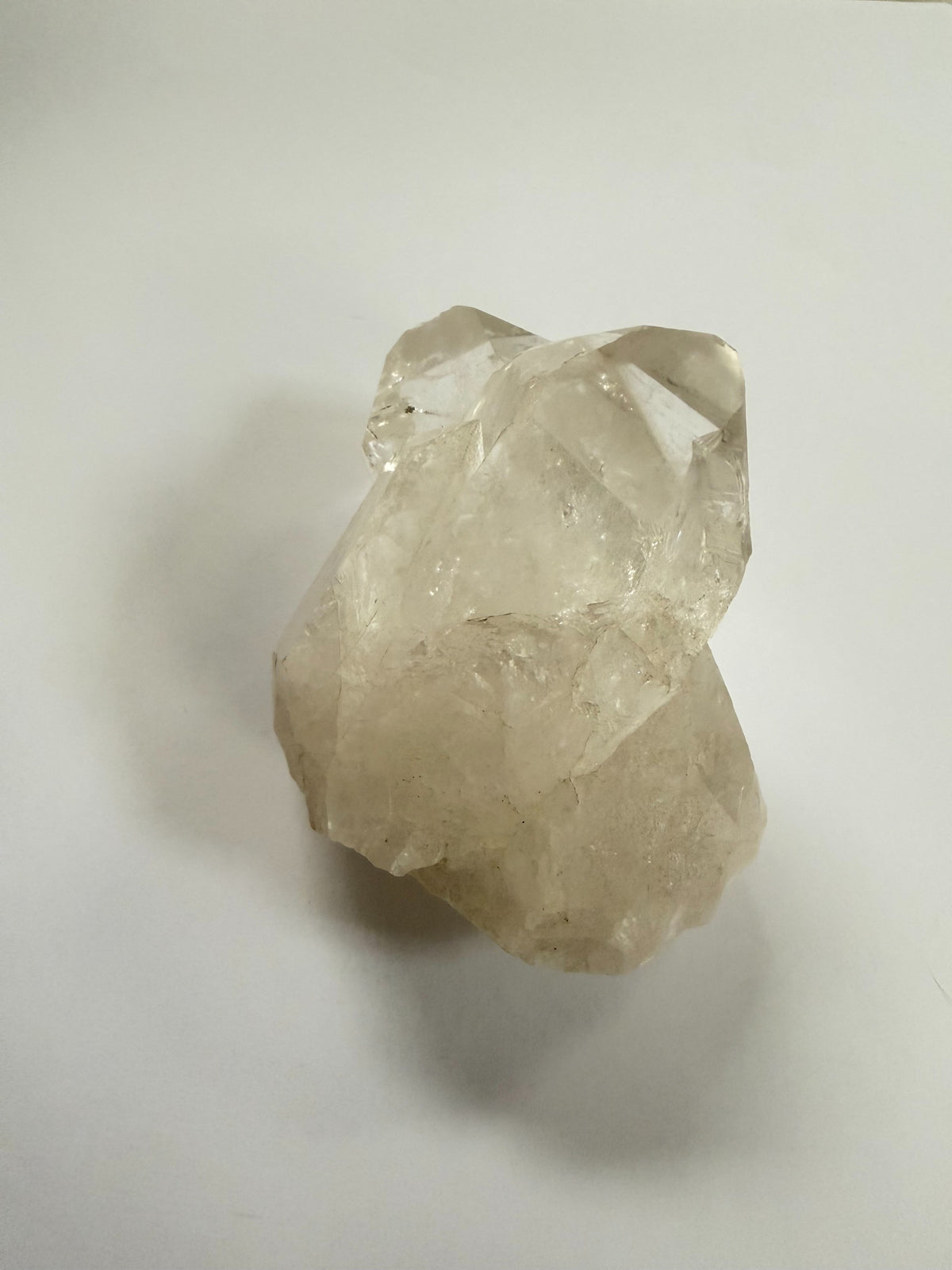 Raw Double Point Clear Quartz