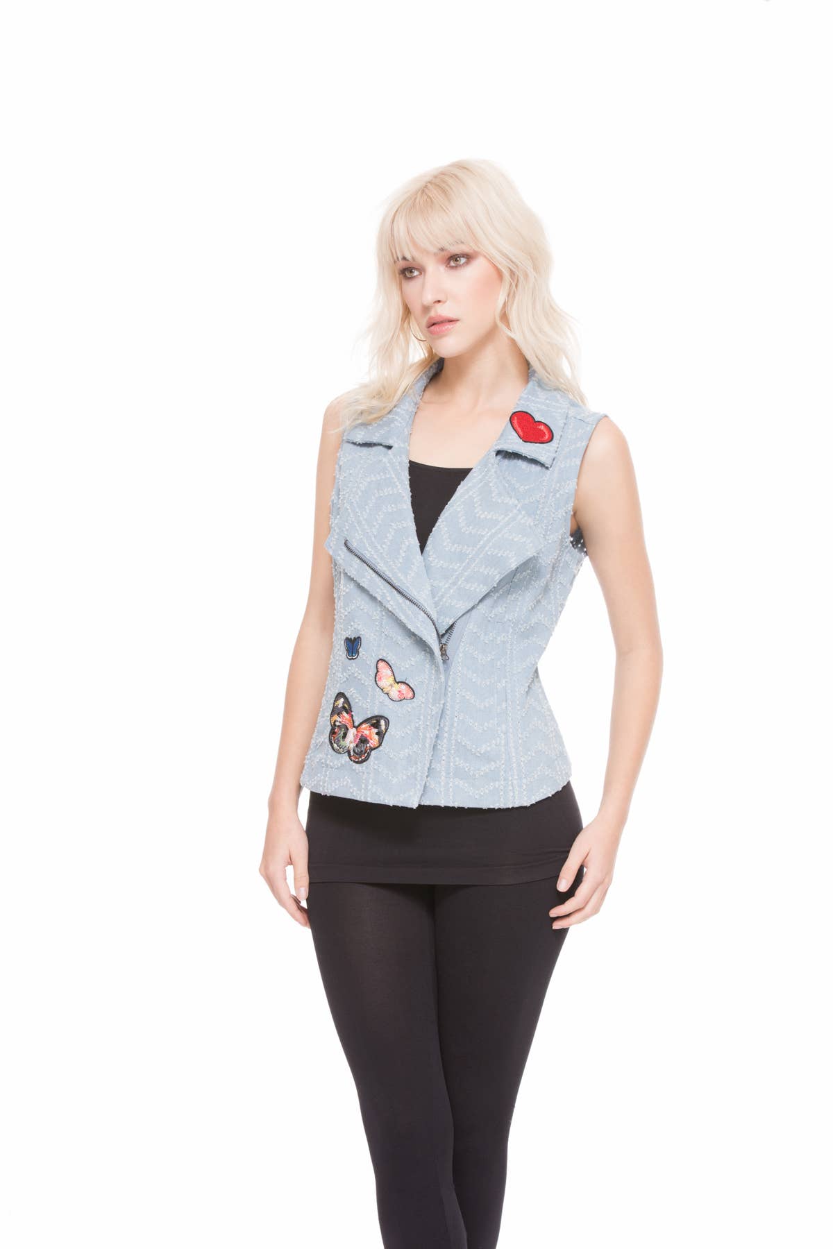 Denim Love Vest