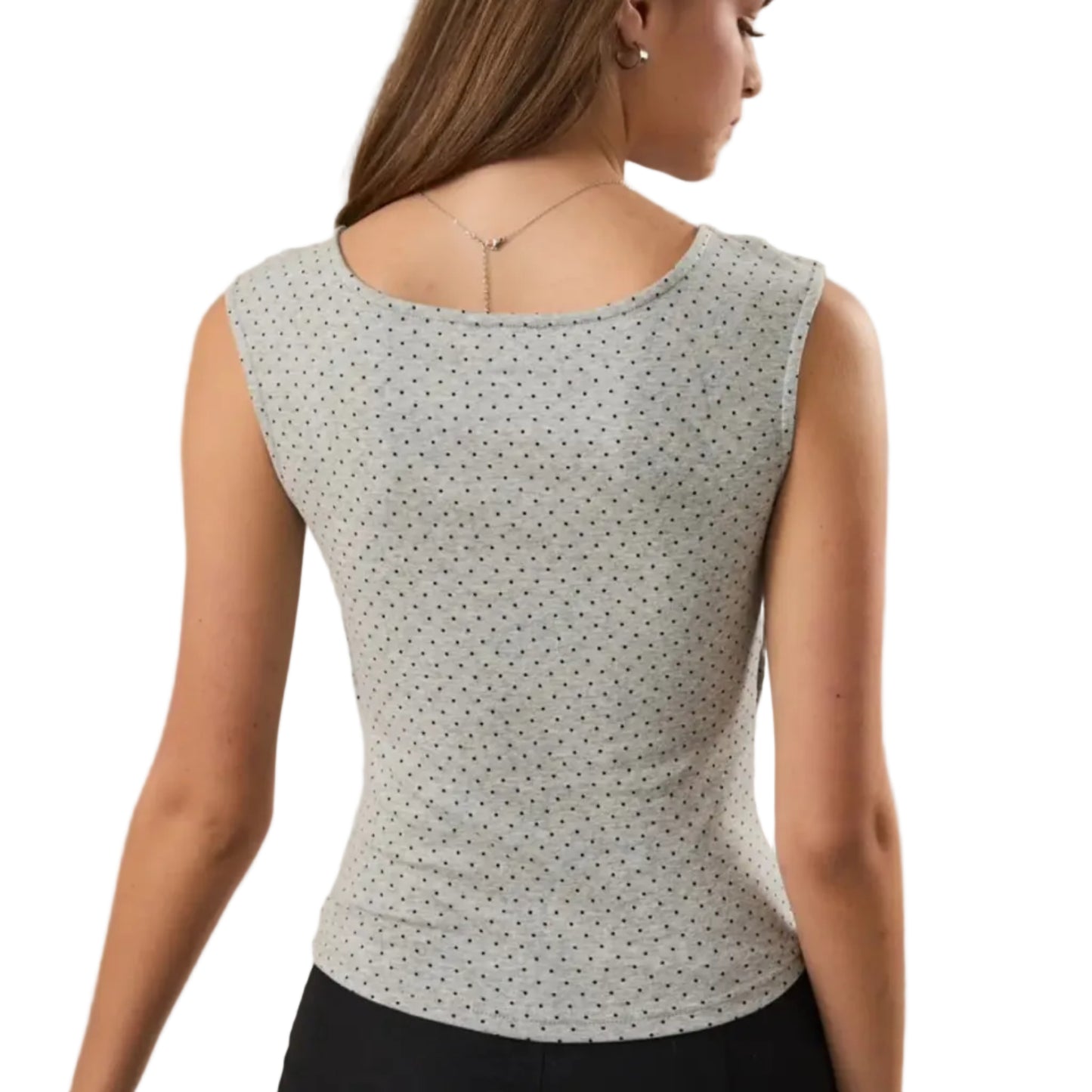 Boat Neck Knit Top