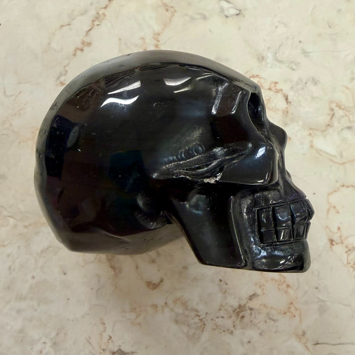 Josh's Black Obsidian Skull