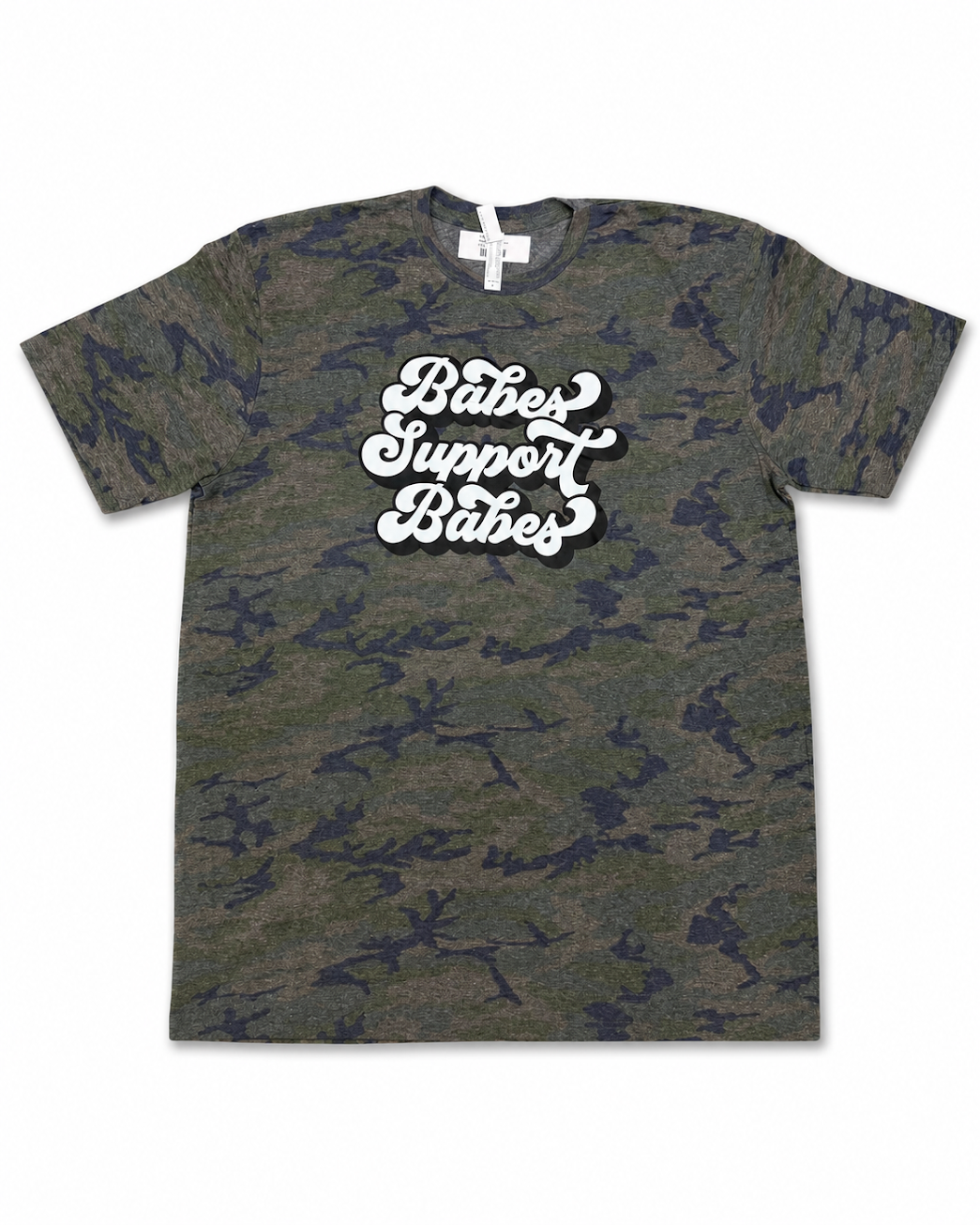 Retro Babes Camo Tshirt