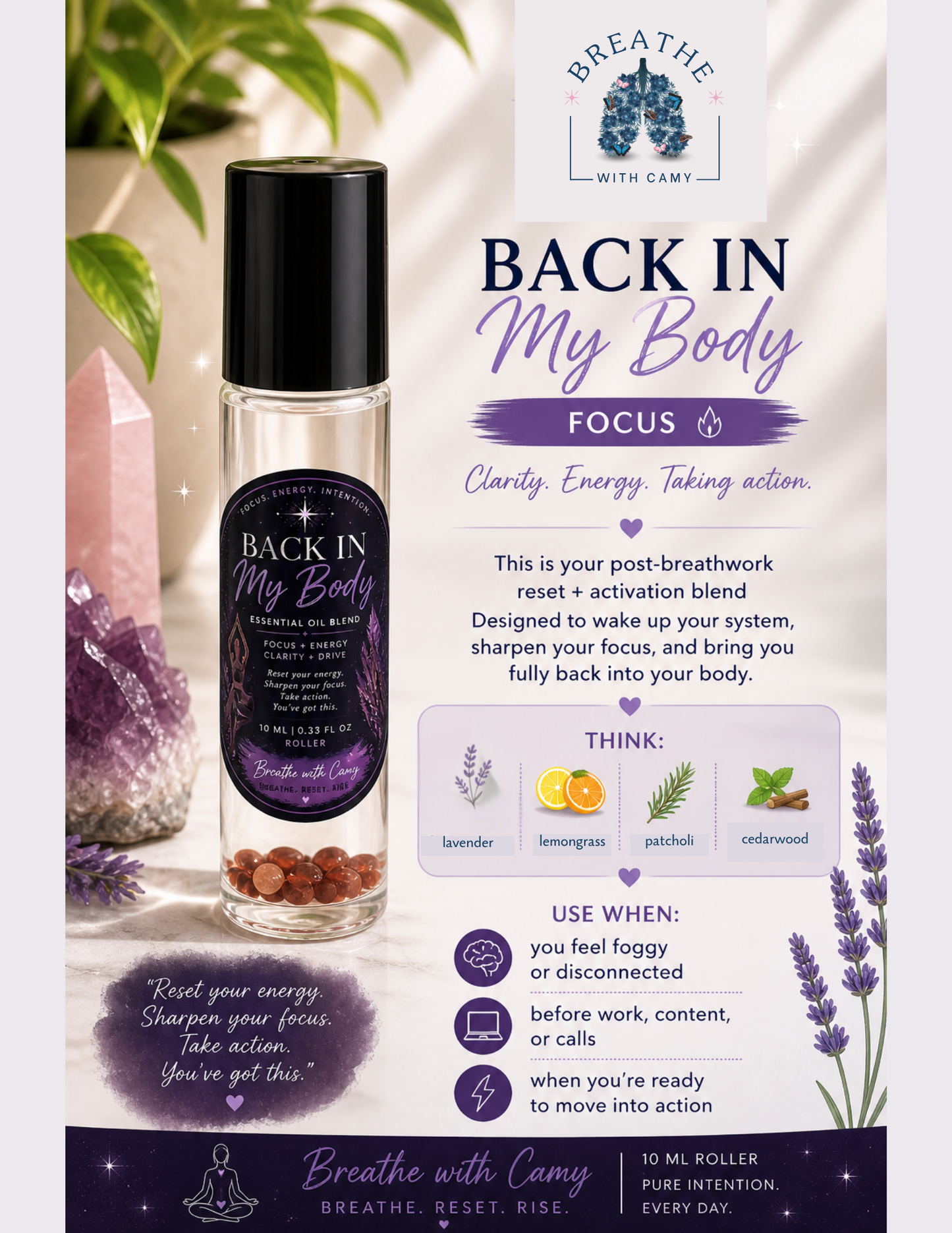 Breathe W/Camy Essential Oils