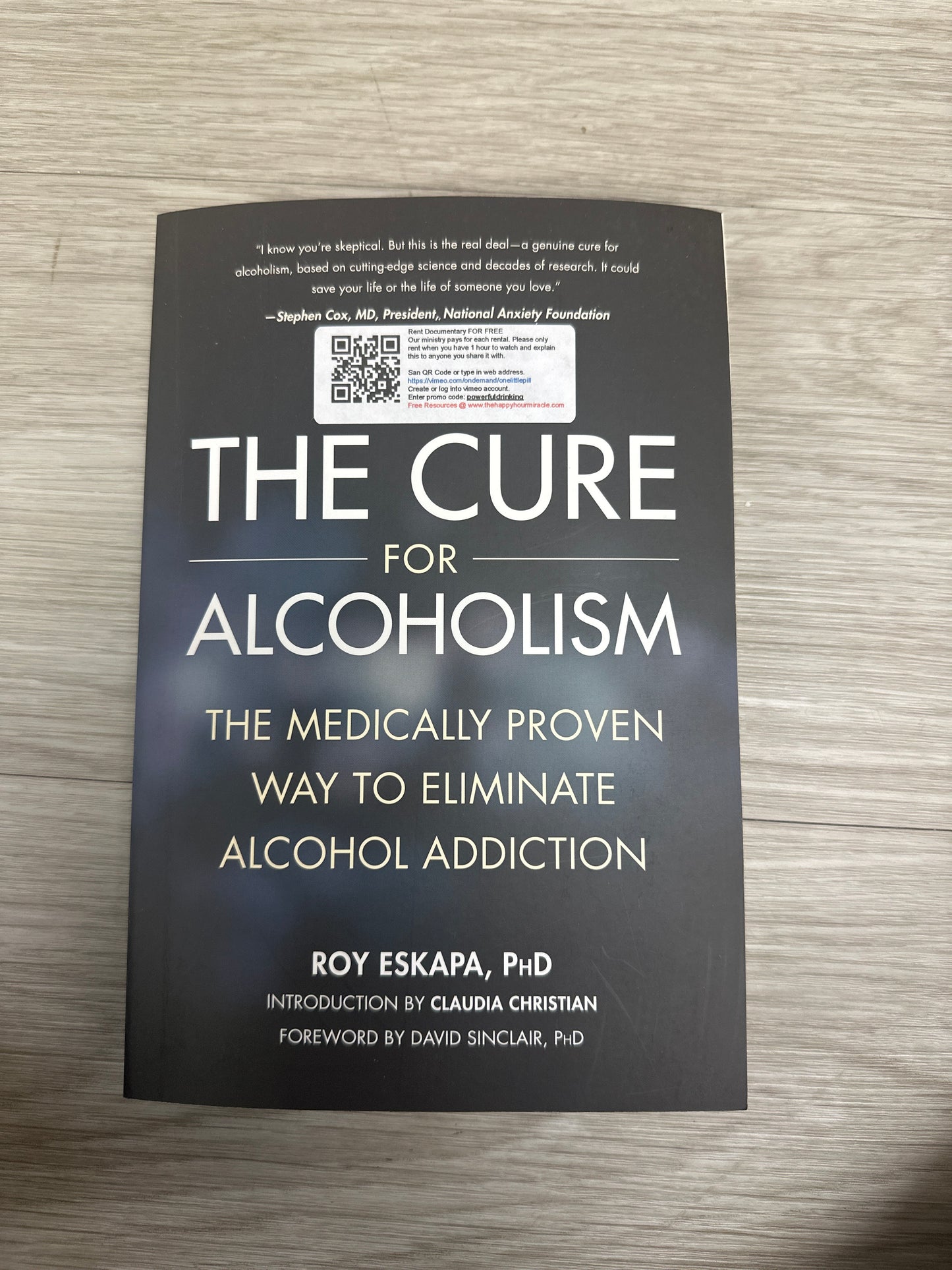 The Cure for Alchoholism