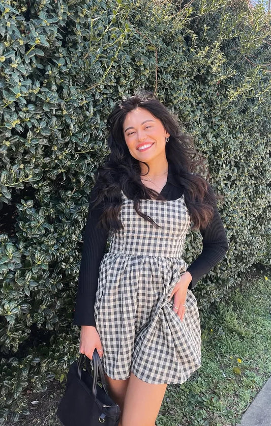 Cassie's Chocolate Fit & Flare Dress