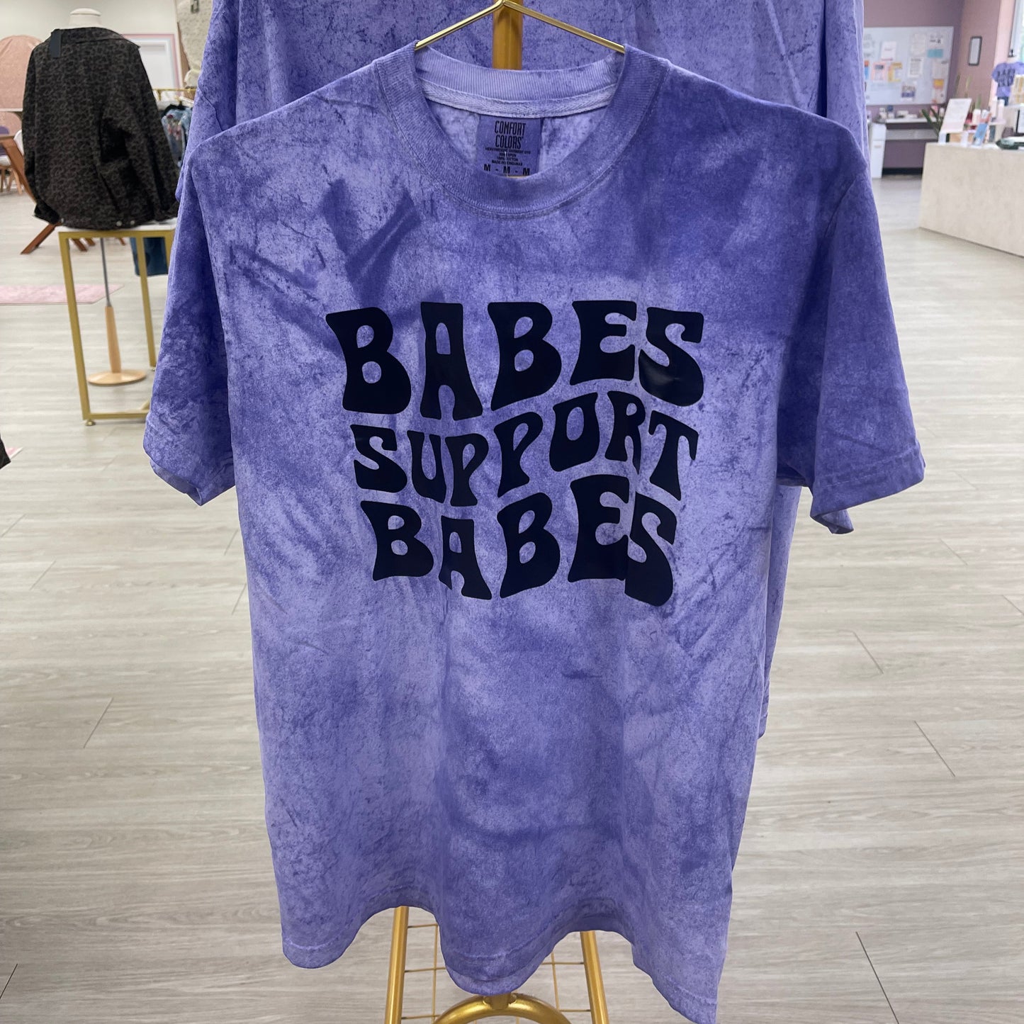 Purple Babes Support Babes