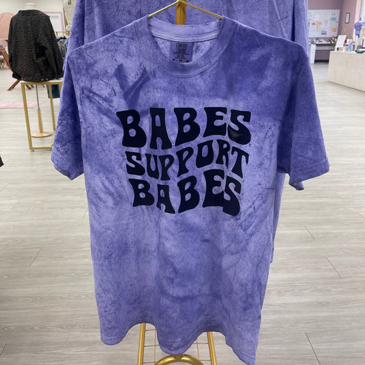 Purple Babes Support Babes