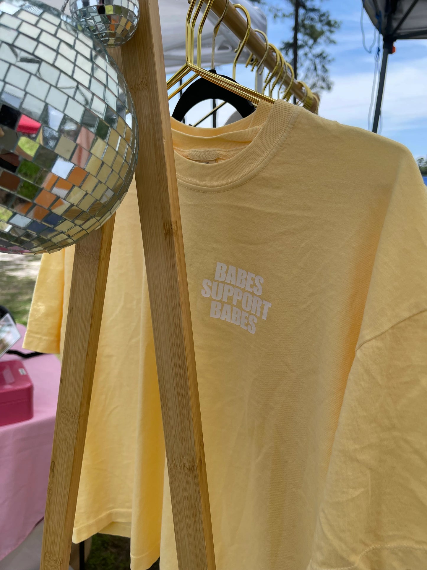 Butter Yellow Babes Support Babes