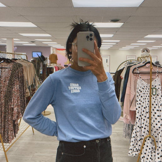 Dusty Blue Babes Support Babes