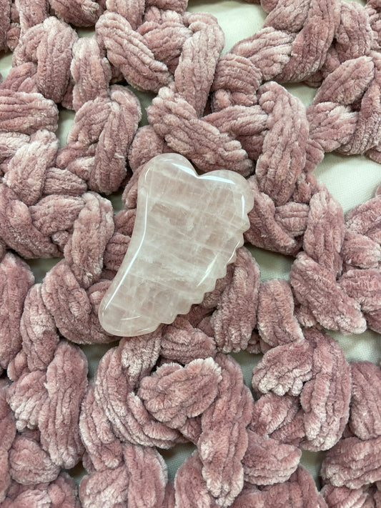 Rose Quartz Gua sha Stones
