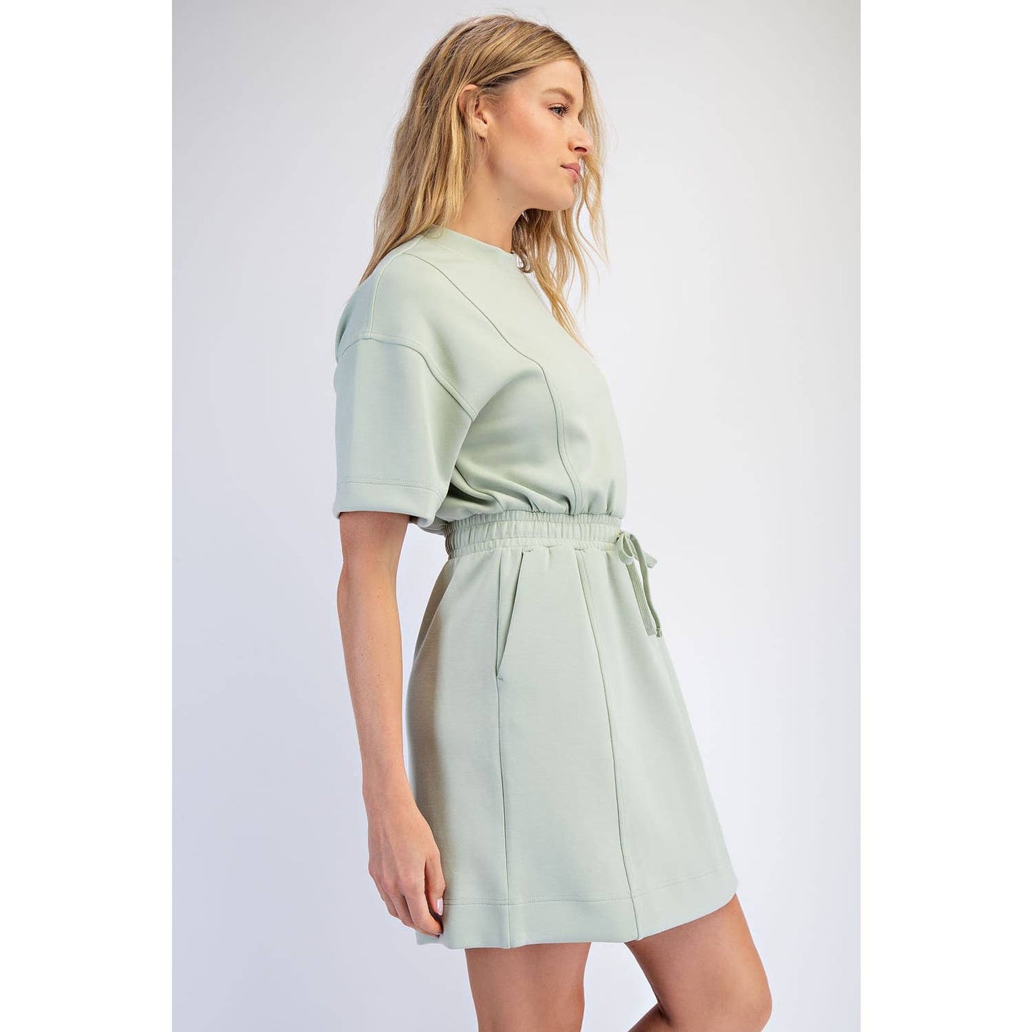 Short Sleeve Mini Dress