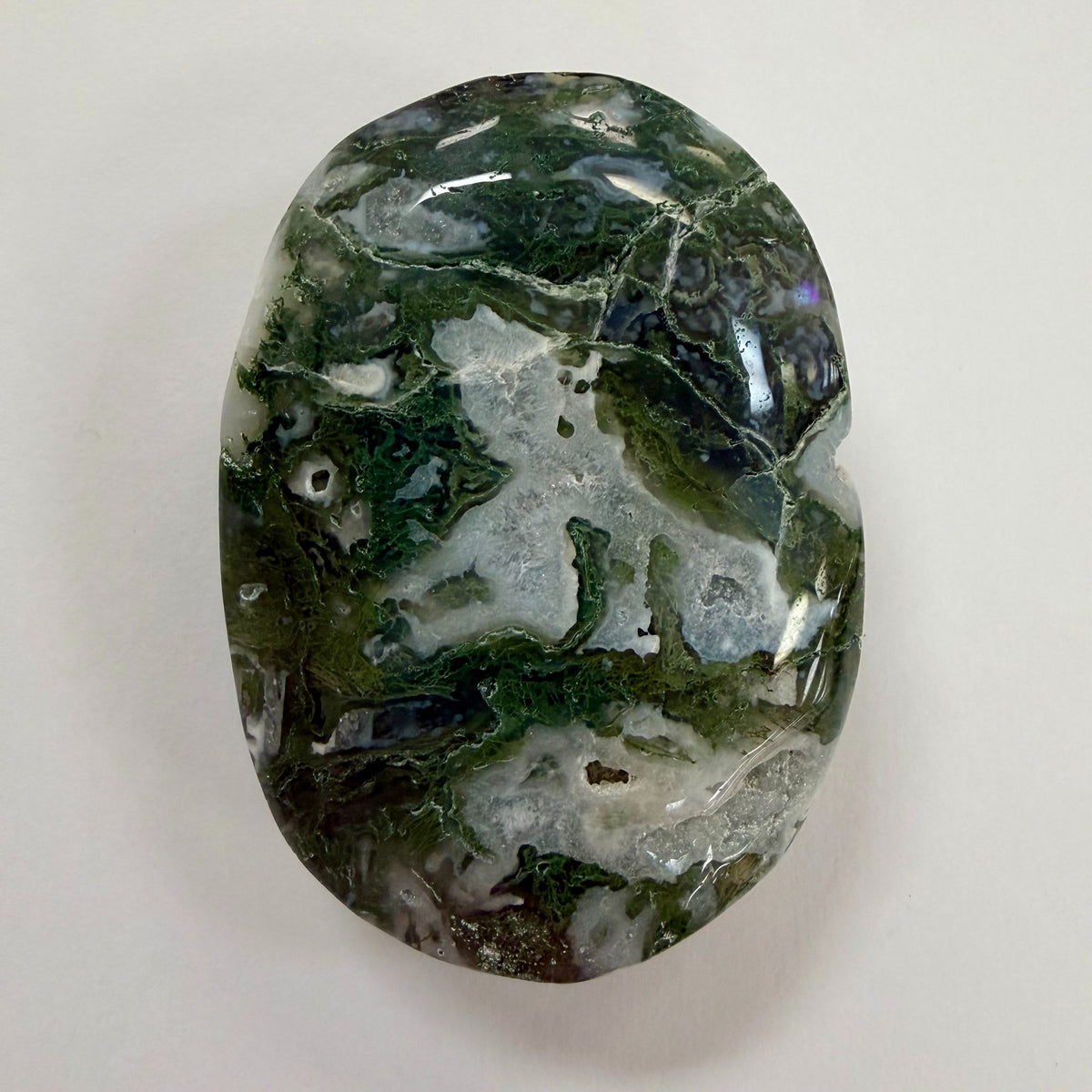 Moss Agate Palmstone
