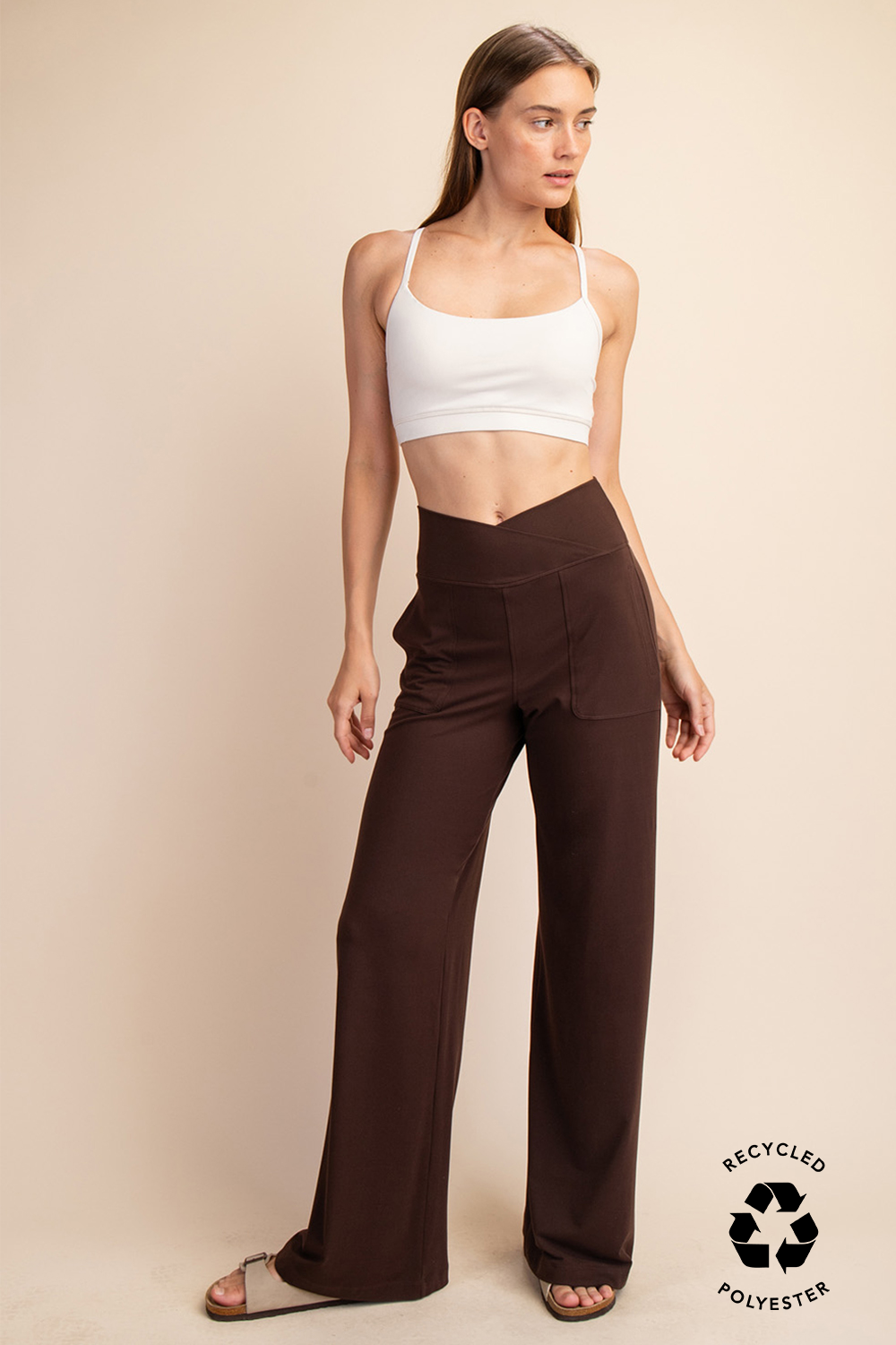 Butter V Waist Wide Pant