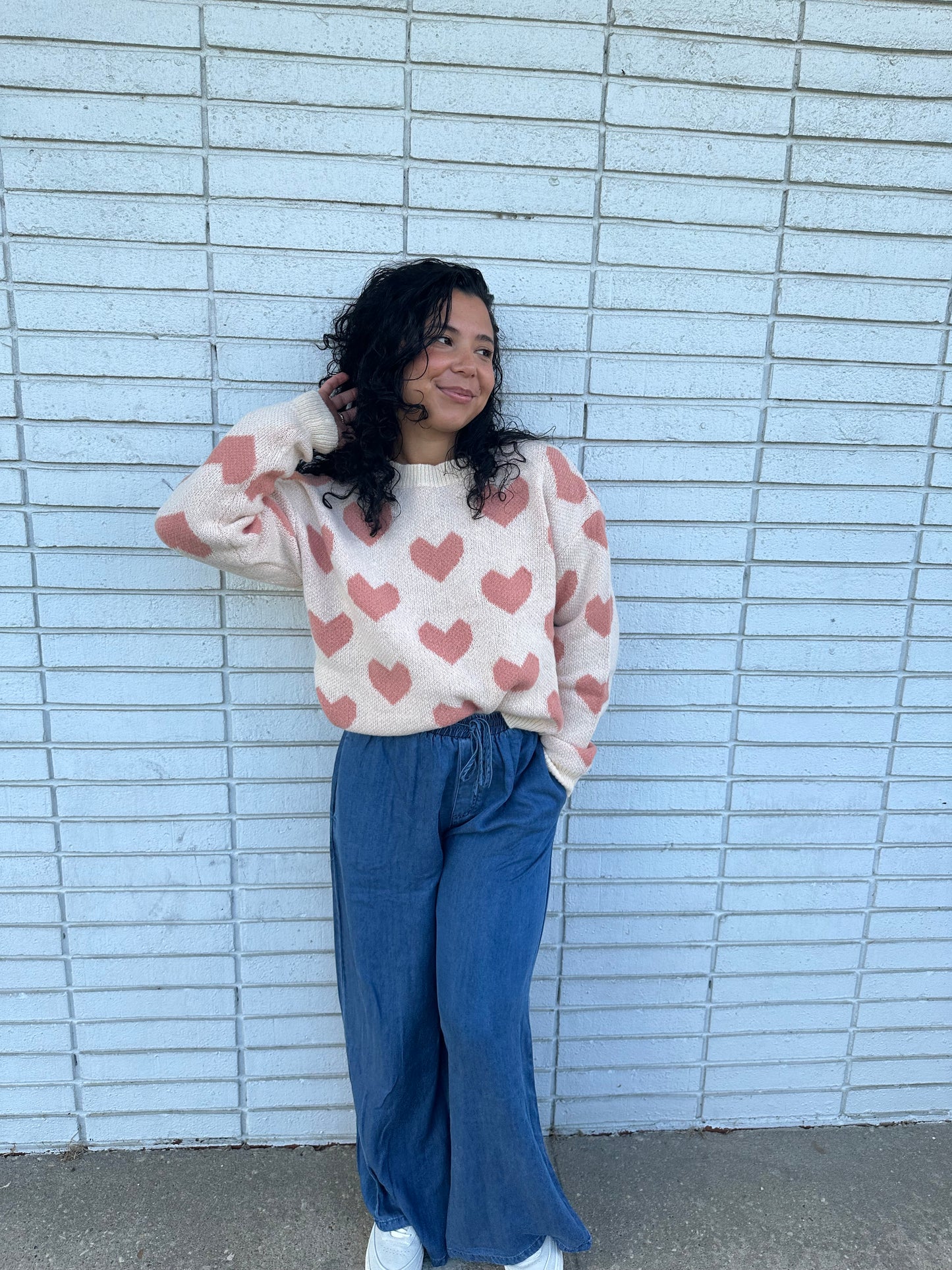 HEART Warm Cute Sweater