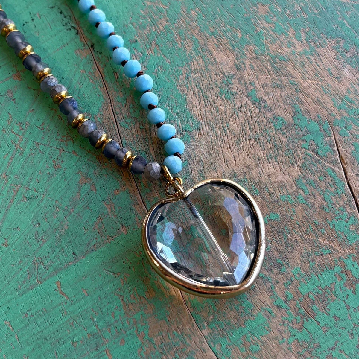 Crystal Heart Necklaces