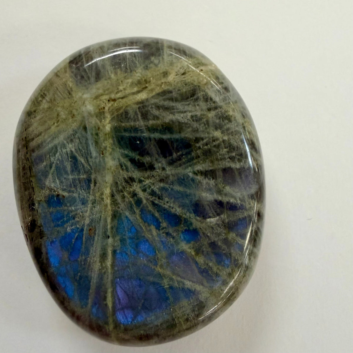 Josh's Purple Labradorite Palmstones