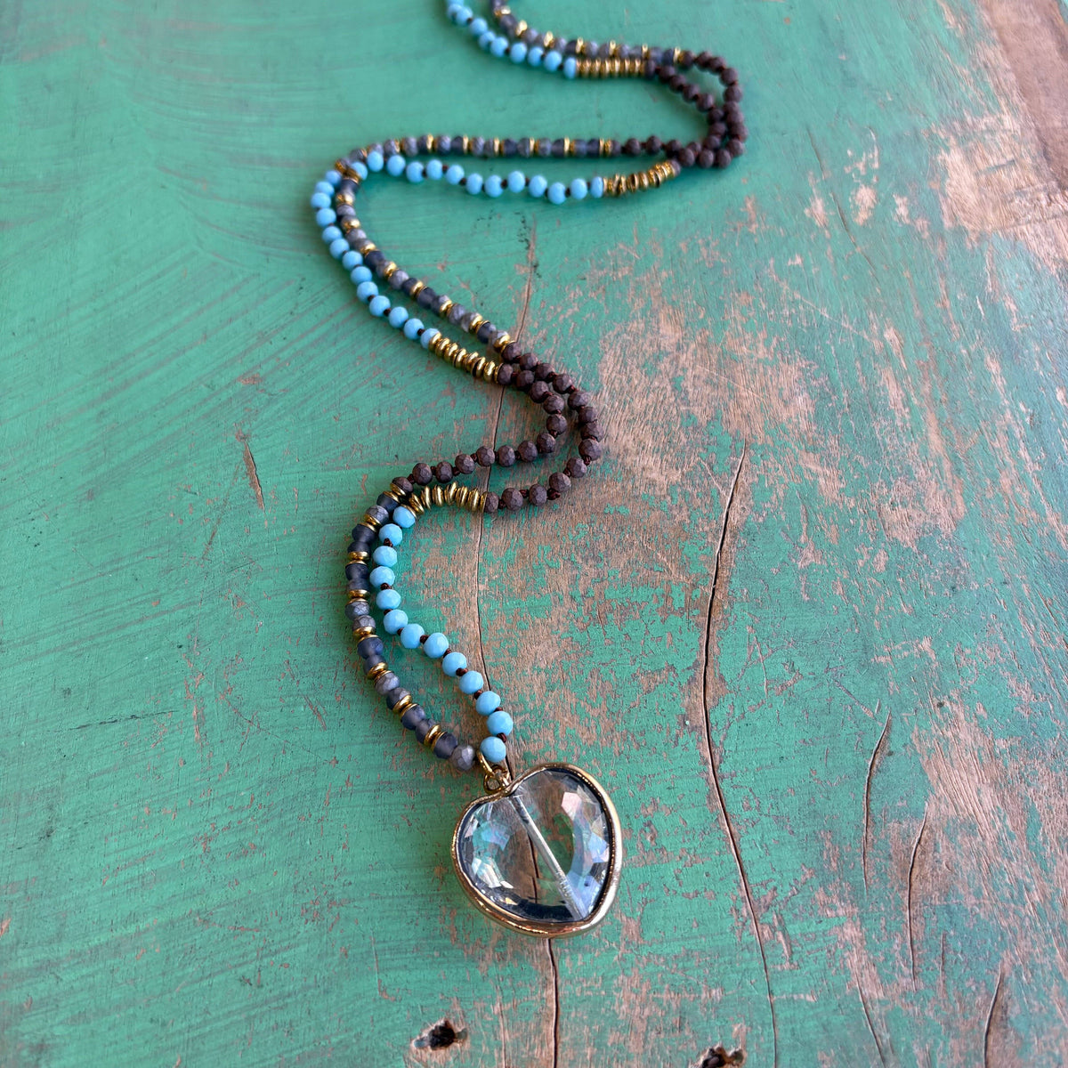 Crystal Heart Necklaces