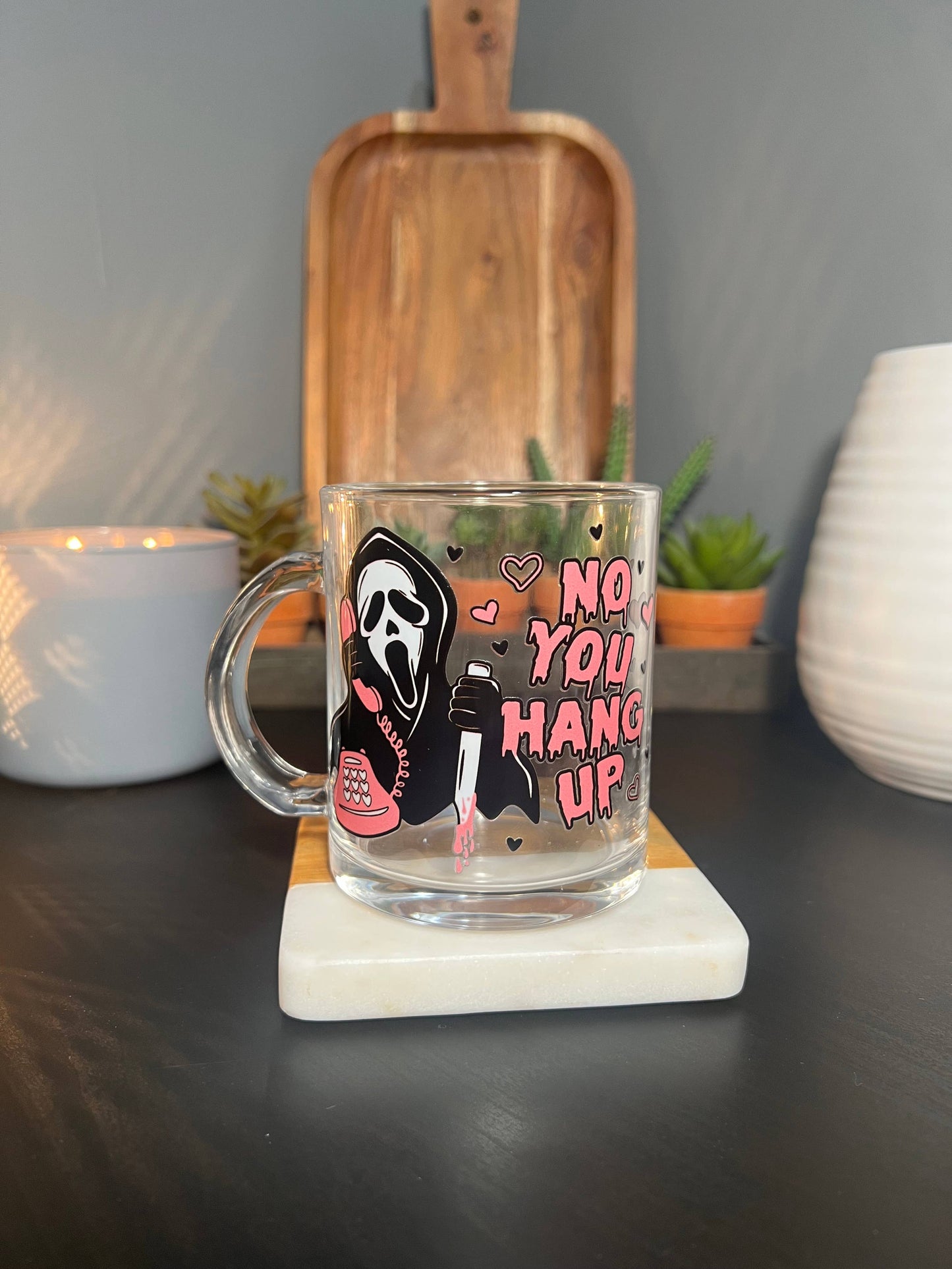 Scream "Ghostface" Glass Mug
