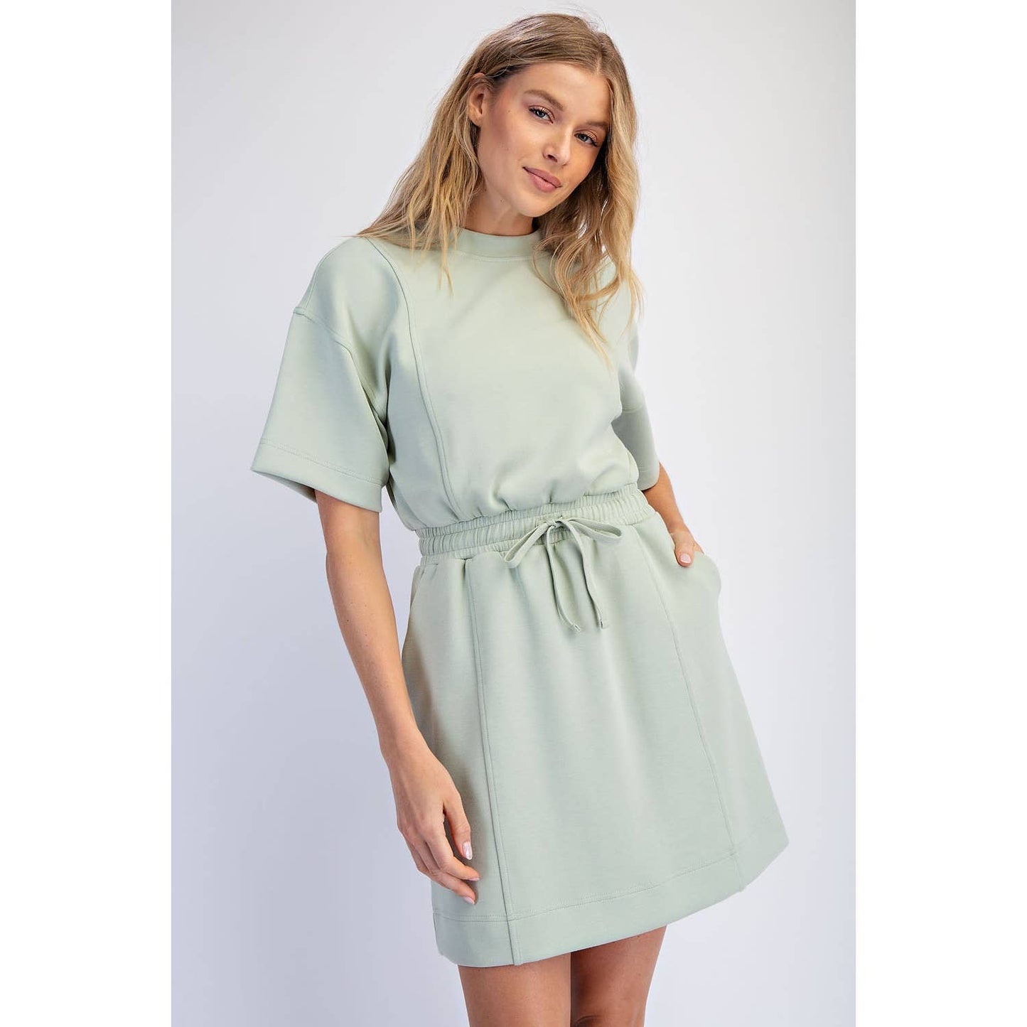 Short Sleeve Mini Dress