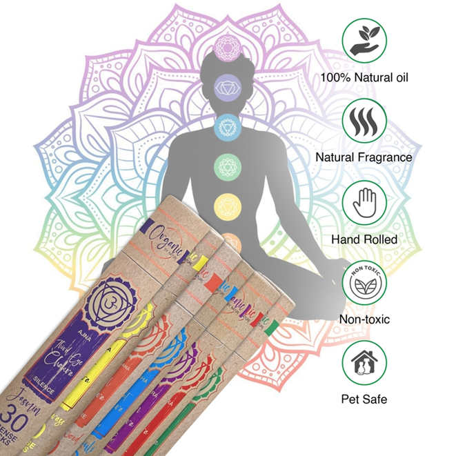 Premium Chakra Incense Stick