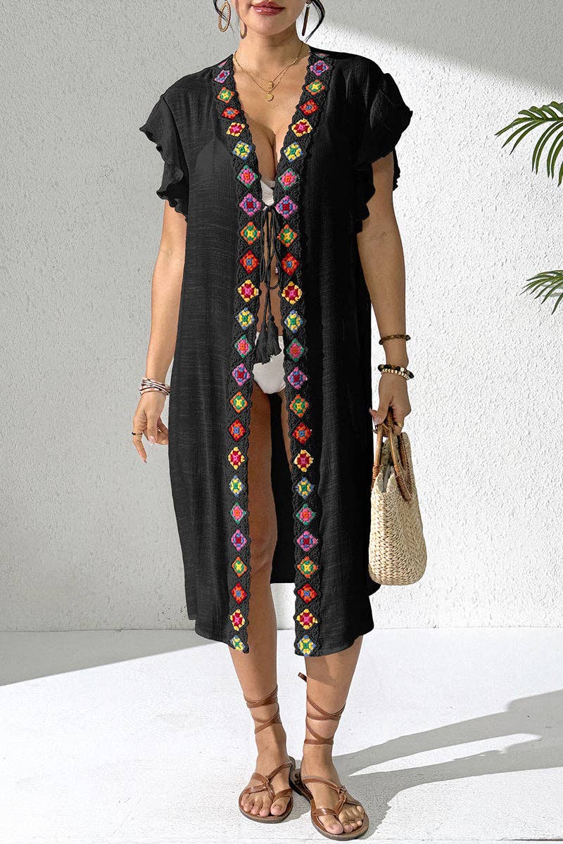 Boho Cover-Up with Tassels
