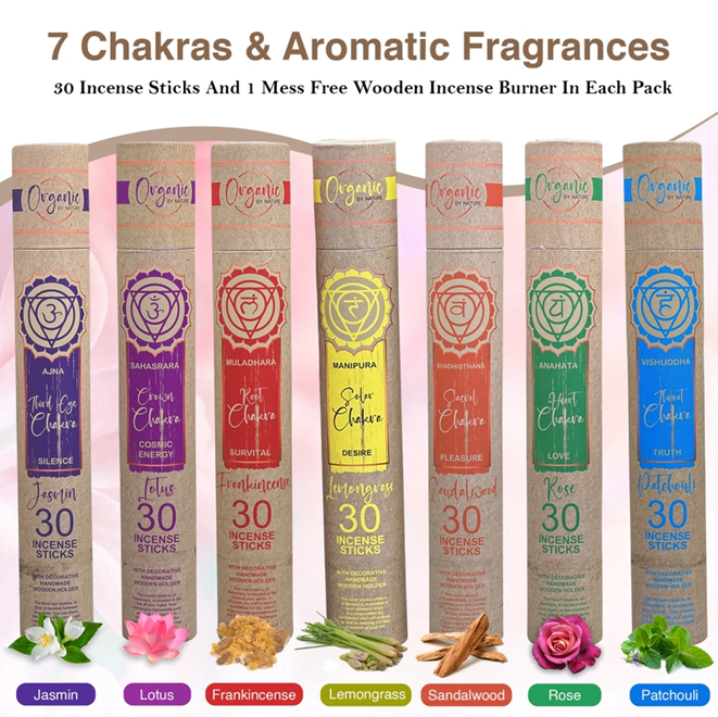 Premium Chakra Incense Stick