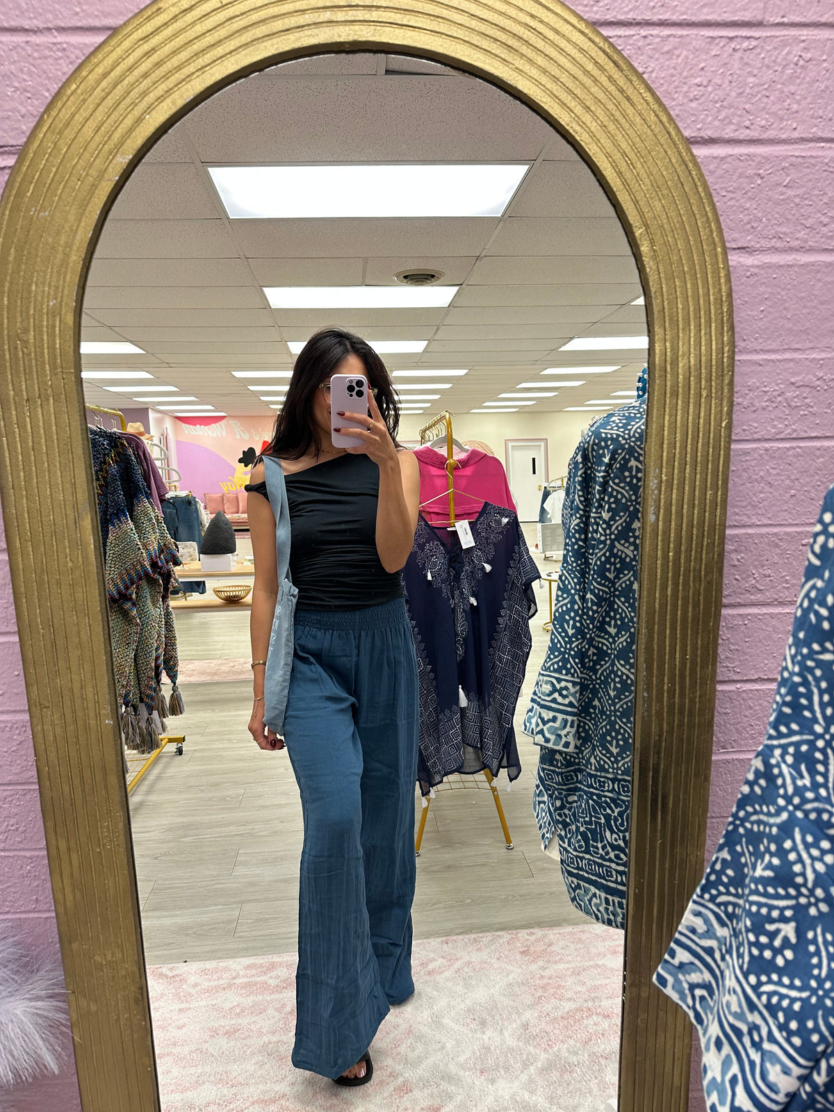 Pacific Wide Leg Cotton Pants