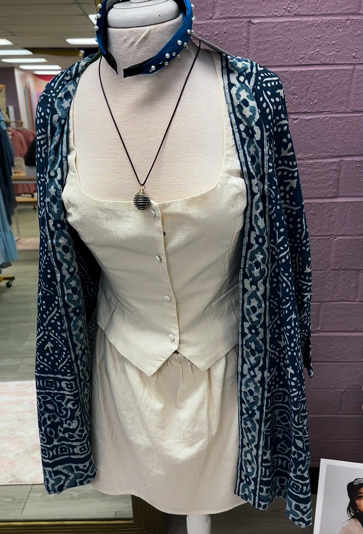 Vest Mini Dress