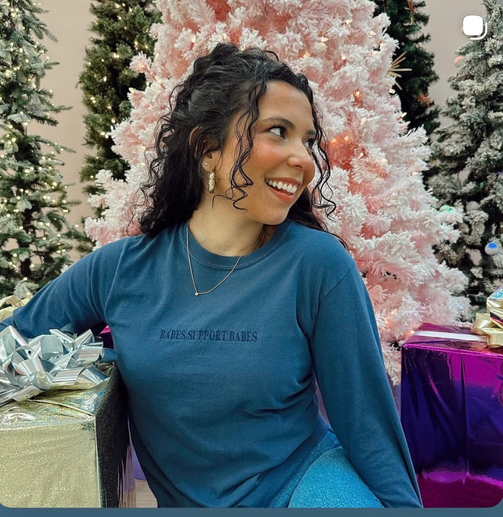 Midnight Tide Babes Support Babes Long Sleeve