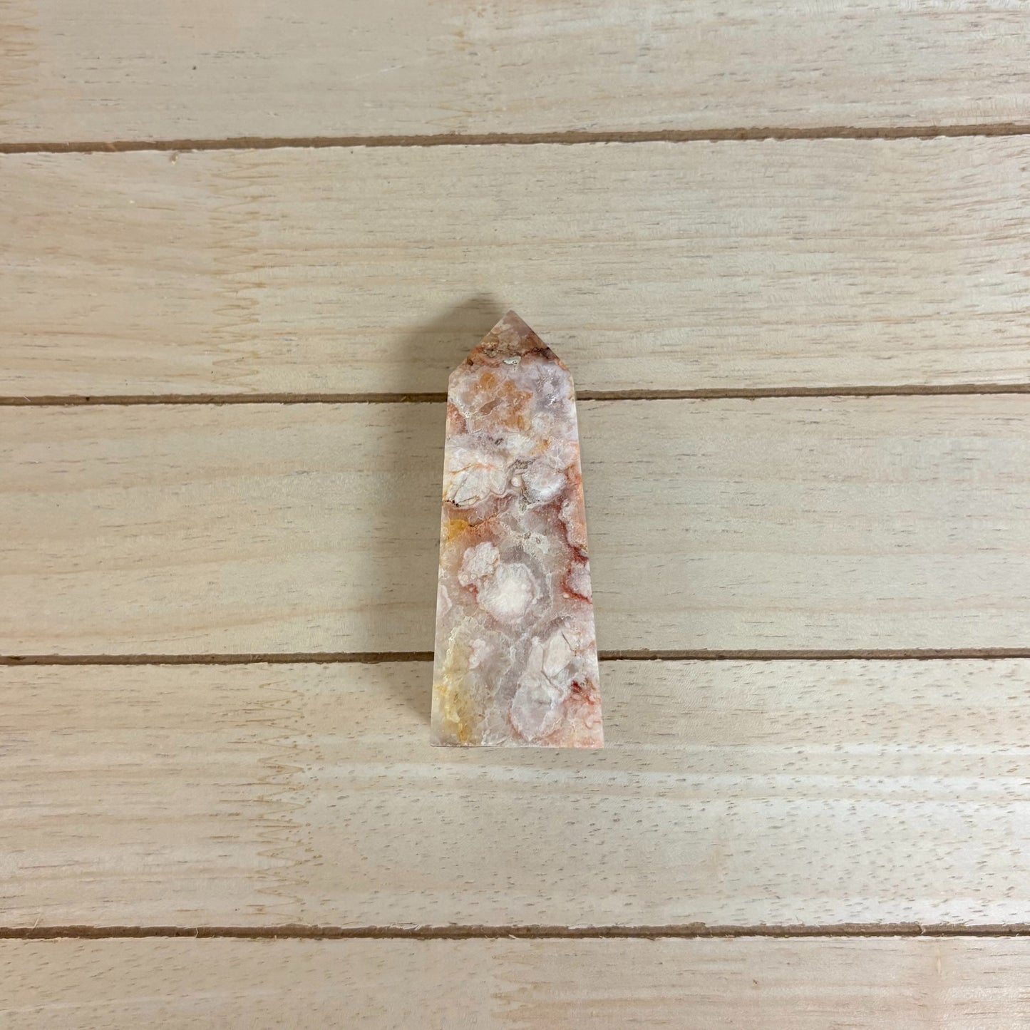 Pink Amethyst Flower Agate recently added