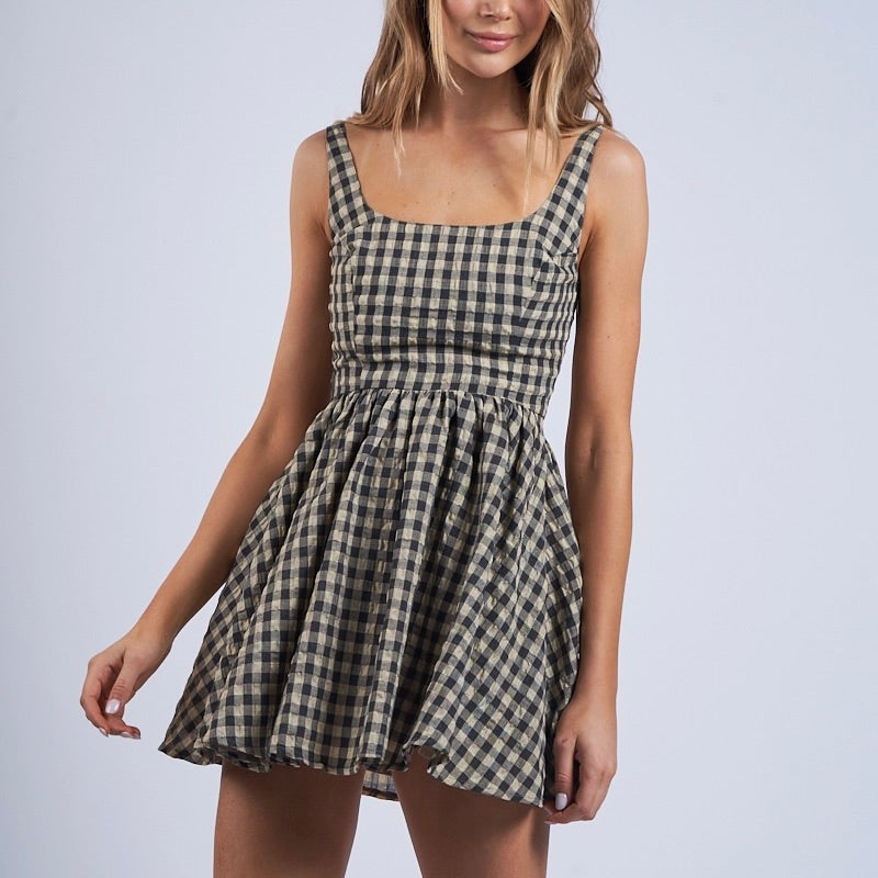 Cassie's Chocolate Fit & Flare Dress