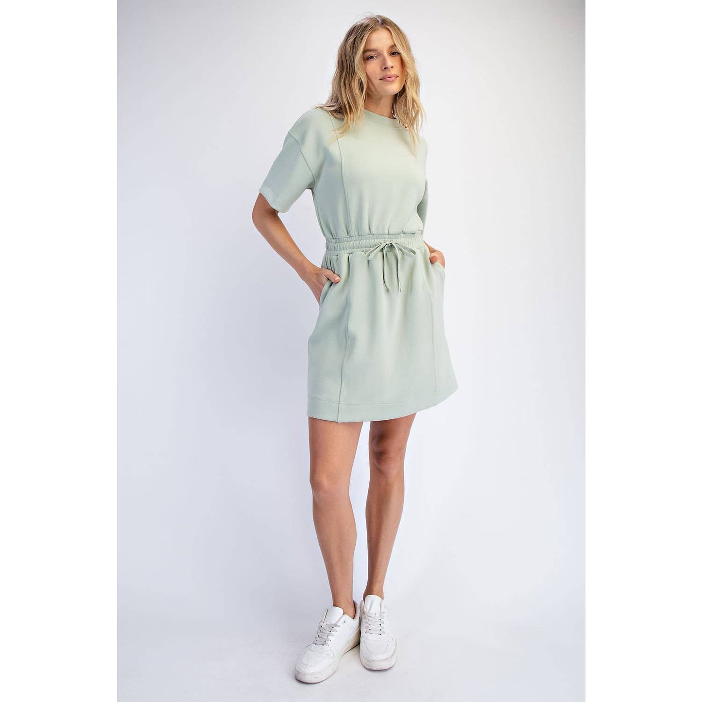 Short Sleeve Mini Dress