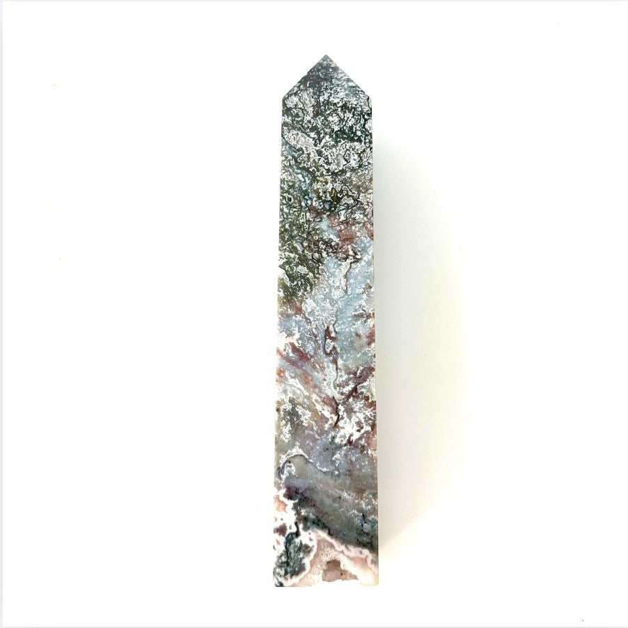 Moss Agate recently added