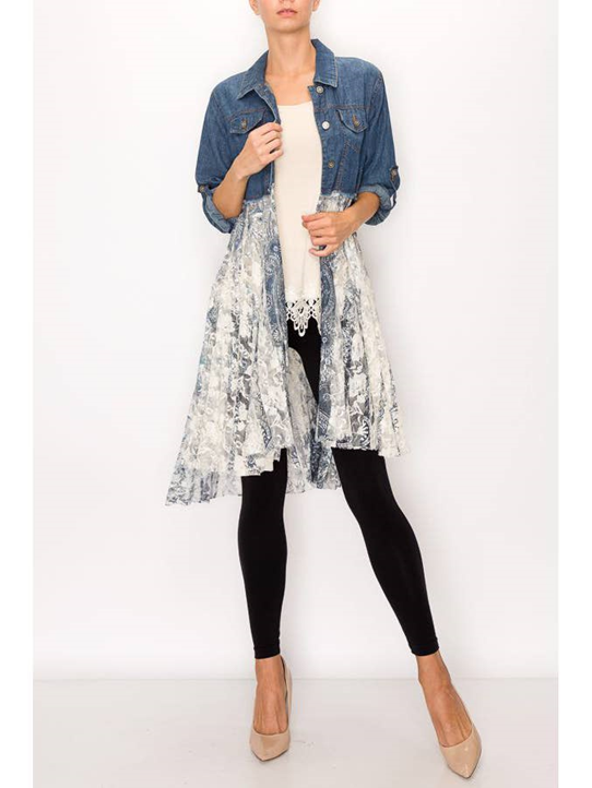 Denim Grey Jean Jacket