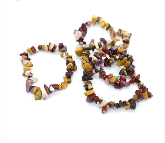 Mookaite Chip Bracelet