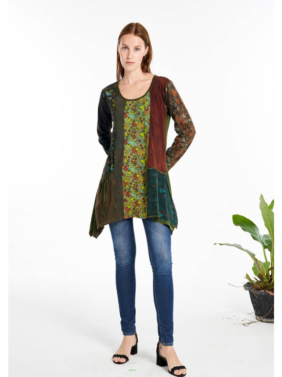 Long-Sleeves Tunic/ Dress