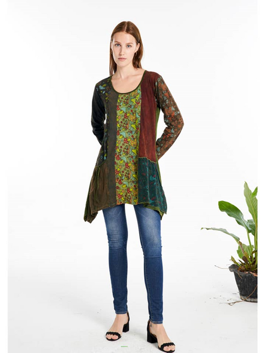 Long-Sleeves Tunic/ Dress