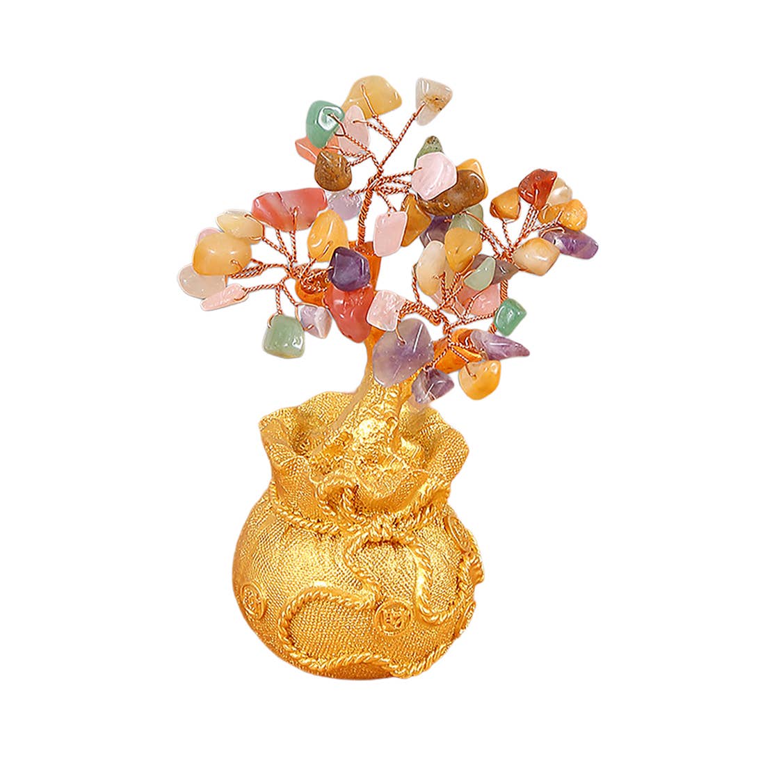 Mini Money Tree - Multi-stone
