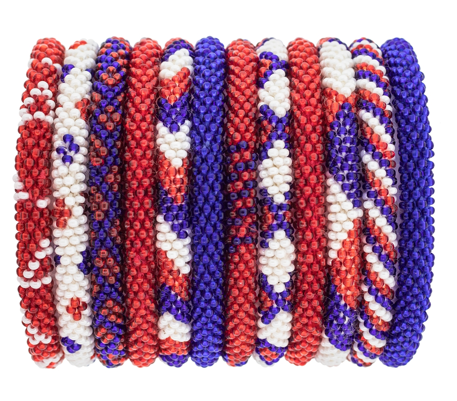Roll-On Bracelet Red, White, and Blue