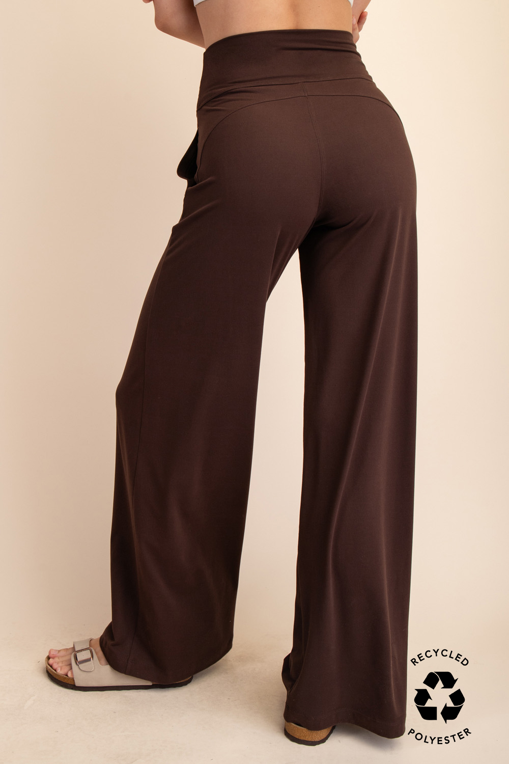 Butter V Waist Wide Pant