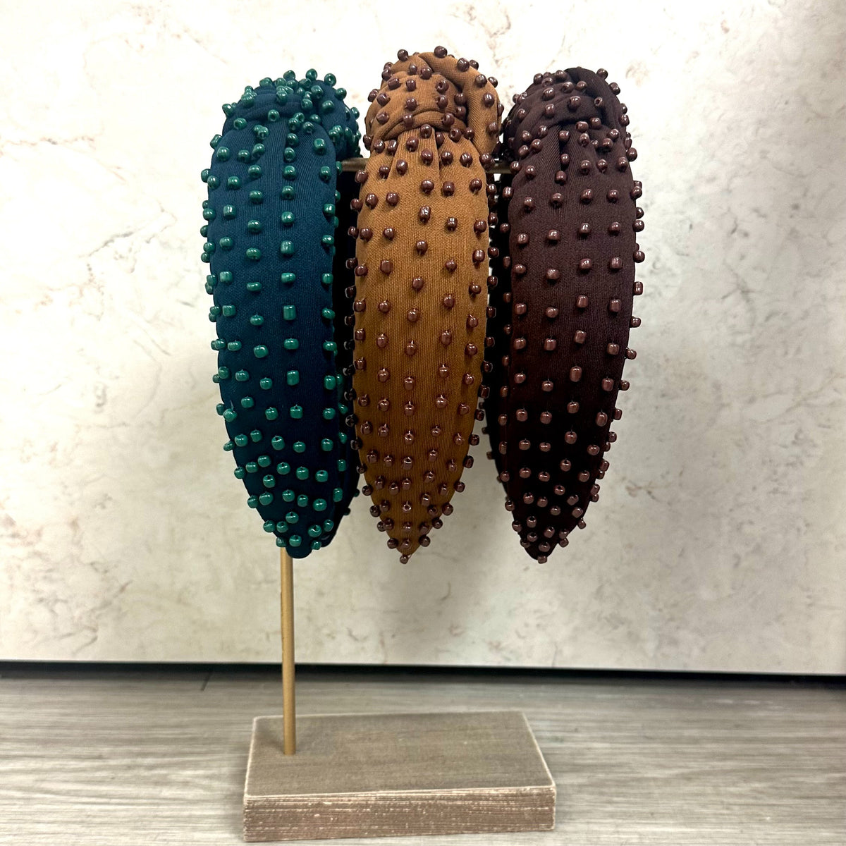 Beaded Knotted Headband