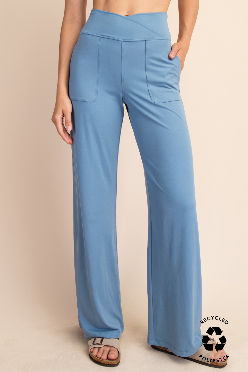 Butter V Waist Wide Pant