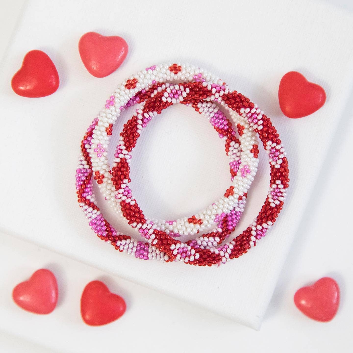 Valentine's Day Roll-On® Bracelets Cupid - Set of 12