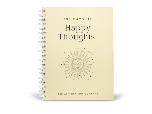 100 Days of Happy Thoughts Journal