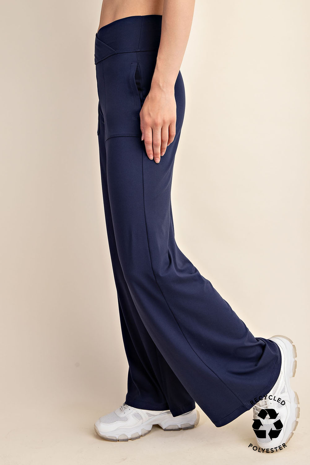 Butter V Waist Wide Pant