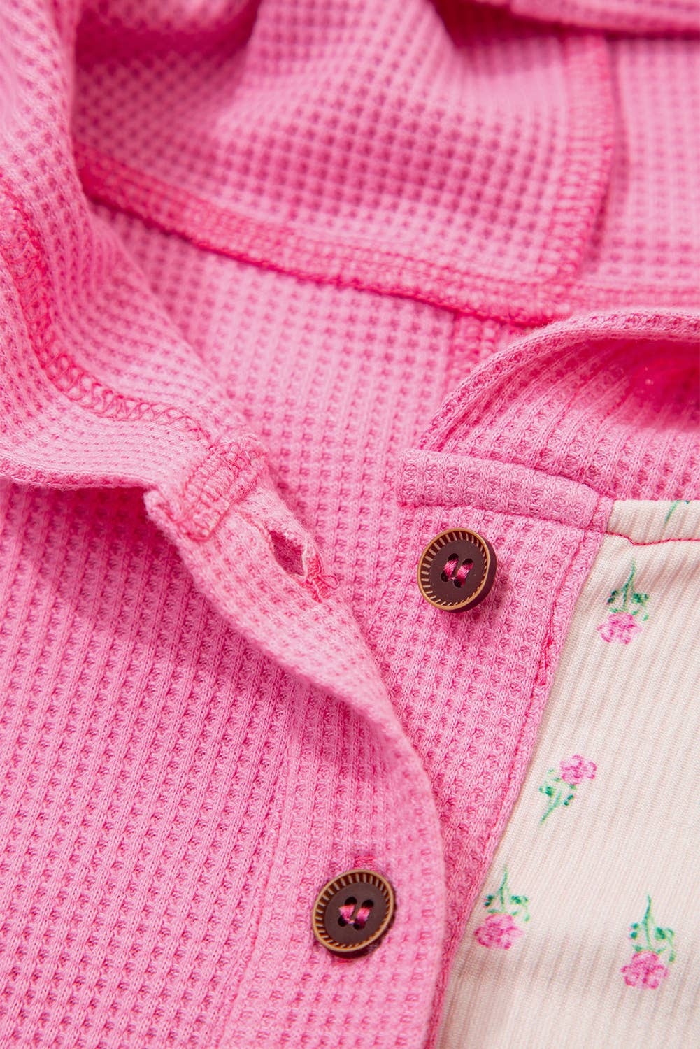 Floral Patched Hooded Oversize Pullover